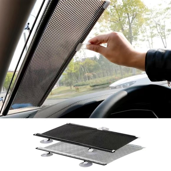 ​☀️🚗 Keep Your Car Cool! Get our Car Windshield Sunshade Blocker! 🌞🛡️ - Picture 1 of 7